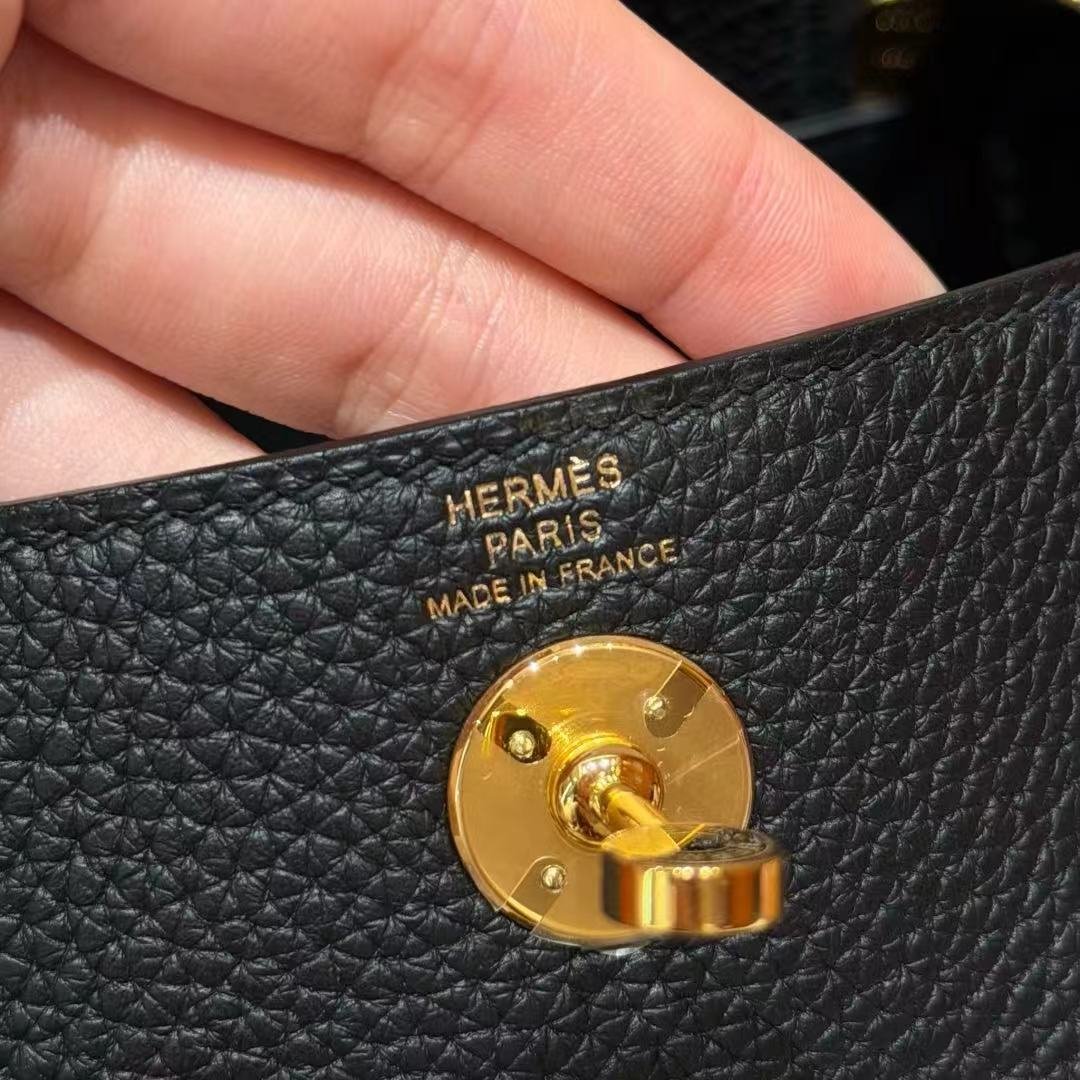 Mini Lindy, multi-color, imported from France in original TC leather, with golden buckle, a high-end fully handcrafted exclusive style‼️ - 图片 8