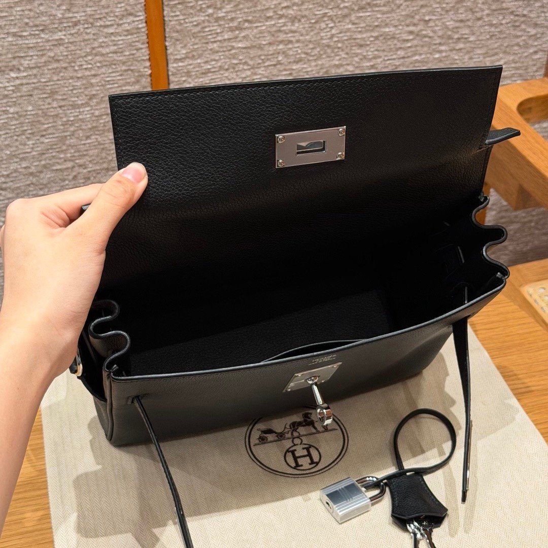 Kelly Postbag 24, imported from France, genuine leather eve from the original factory, exclusive high-end handmade customization‼️ - 图片 6