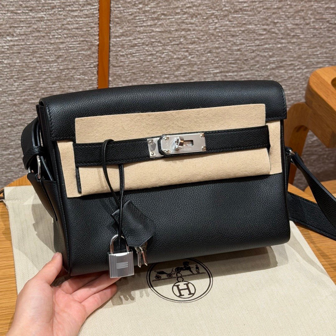 Kelly Postbag 24, imported from France, genuine leather eve from the original factory, exclusive high-end handmade customization‼️